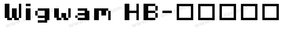 Wigwam HB字体转换
